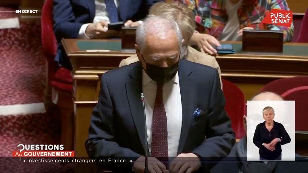 [ QAG ] Le président François Patriat interroge le Gouvernement sur la réindustrialisation de notre pays