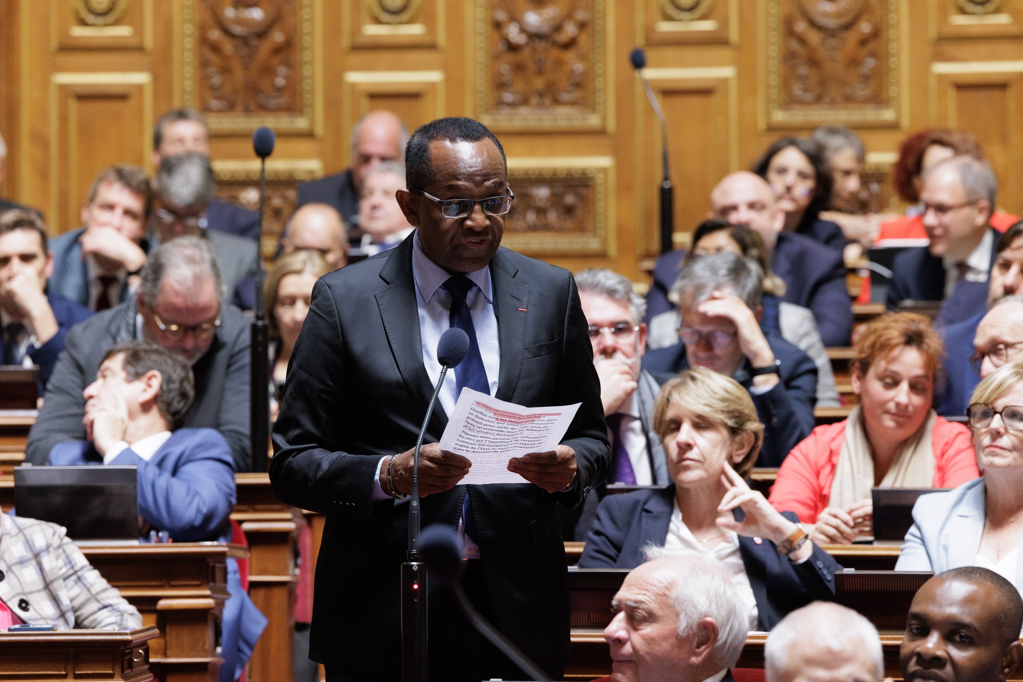 [ QAG ] Le sénateur de Mayotte Saïd Omar Oili  interroge le Premier ministre Gabriel Attal au sujet du camp de Mamoudzou