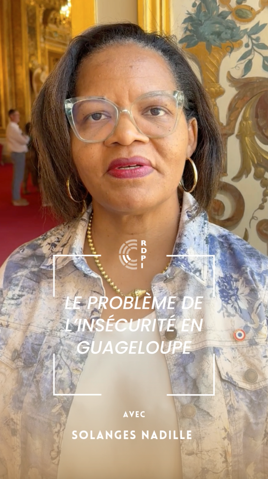 Insécurité en Guadeloupe – La sénatrice Solanges Nadille fait le point
